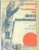 Folklore e tradizione nei detti modenesi