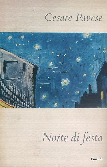 Notte di festa - Cesare Pavese - copertina