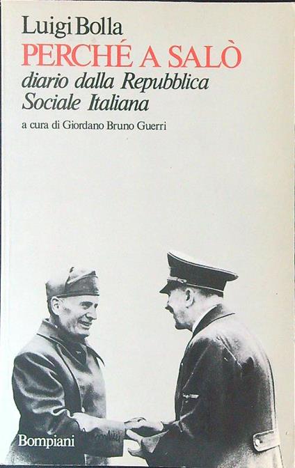 Perchè a Salò - Luigi Bolla - copertina