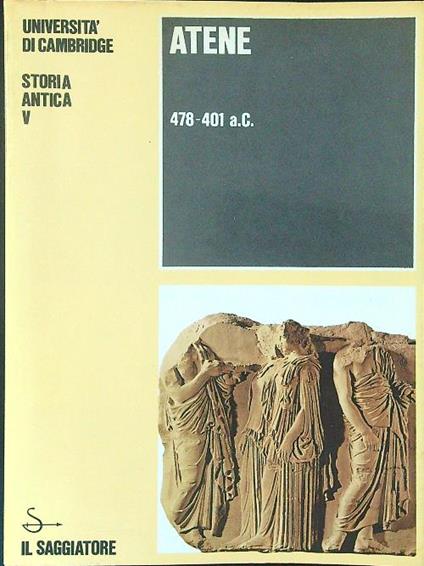 Atene 478 - 401 a.C. - copertina