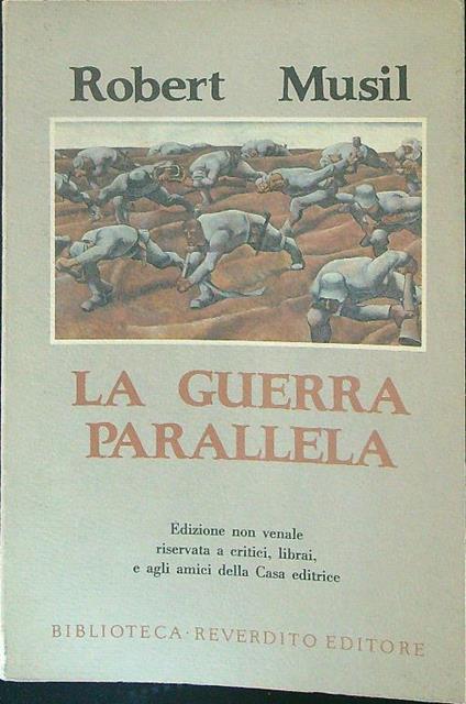 La  guerra parallela - Robert Musil - copertina