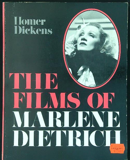 The  film of Marlene Dietrich - Homer Dickens - copertina