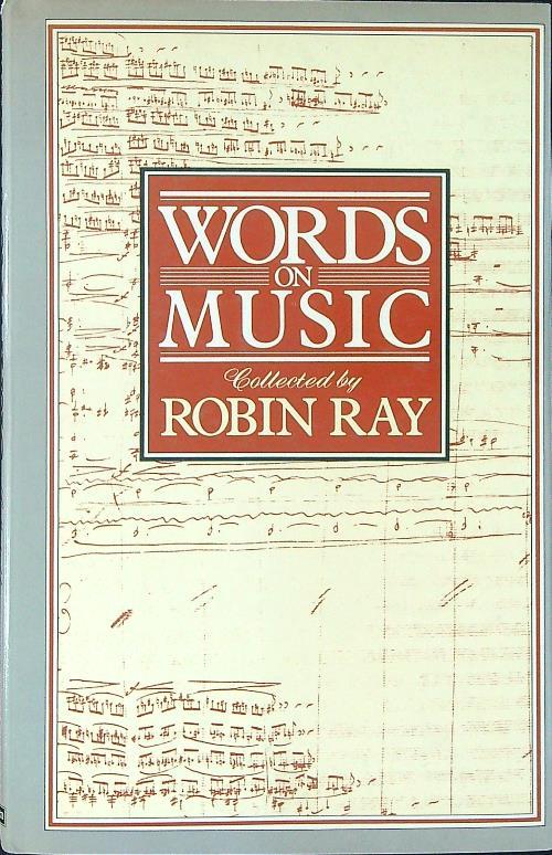 Words on music - Robin Ray - copertina