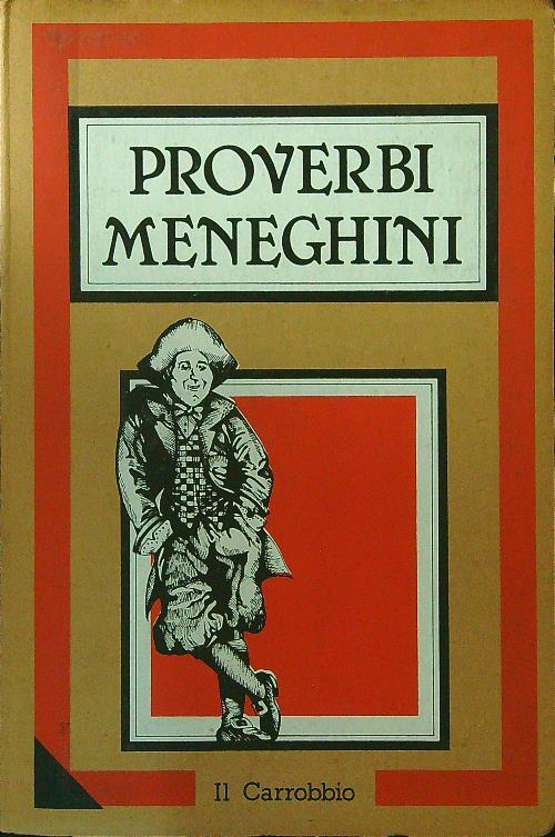 Proverbi Meneghini - copertina