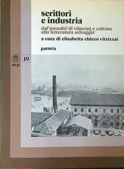 Scrittori e industria - Elisabetta Chicco Vitzizzai - copertina