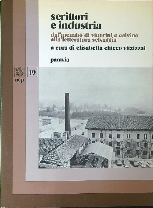 Scrittori e industria - Elisabetta Chicco Vitzizzai - copertina