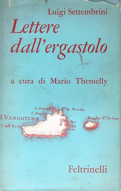 Lettere dall'ergastolo  - Luigi Settembrini - copertina