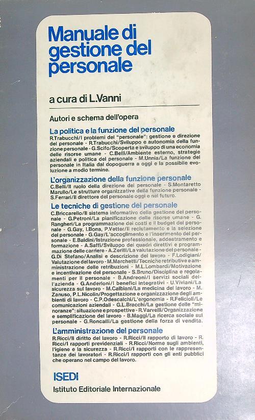 LIBRACCIO VINTAGE