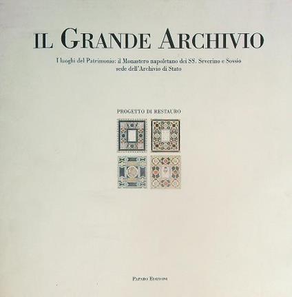 Il grande archivio - copertina
