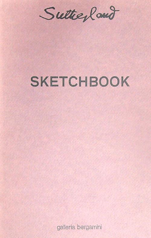 Sutherland. Sketchbook - copertina