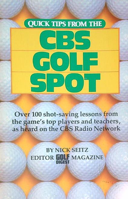 Quick tips from the CBS Golf spot - Nick Seitz - copertina