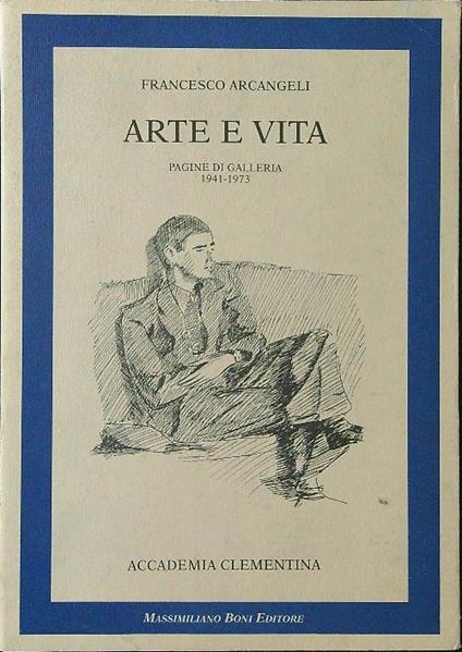 Arte e vita - Francesco Arcangeli - copertina