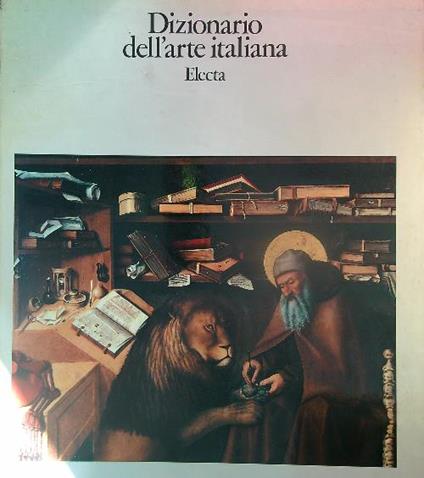 Dizionario dell'arte italiana - copertina