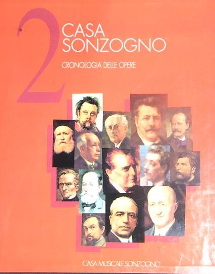 Casa sonzogno. 2vv - copertina
