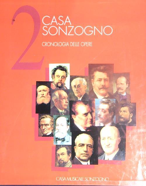Casa sonzogno. 2vv - copertina