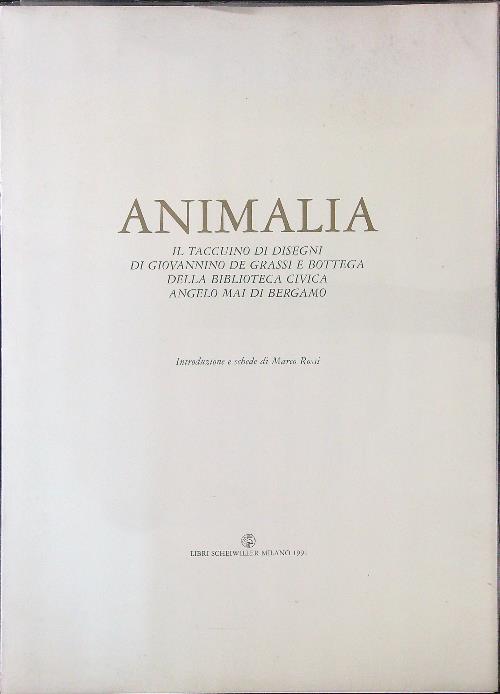 Animalia - copertina