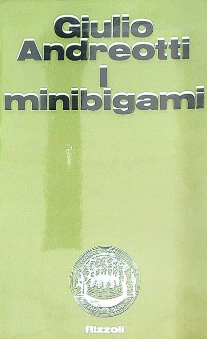 I Minibigami - Giulio Andreotti - copertina