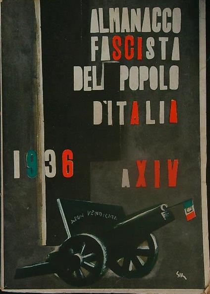 Almanacco fascista del 'Popolo d'Italià. 1936 - copertina