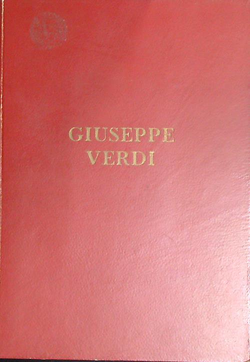 Giuseppe Verdi - copertina