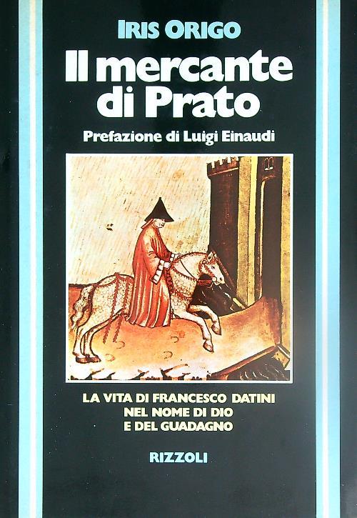 Il mercante di Prato - Iris Origo - copertina