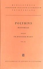 Polybius Historiae. Vol III