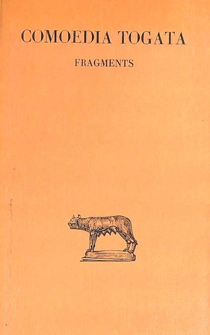 Comoedia Togata: Fragments - Andrè Daviault - copertina