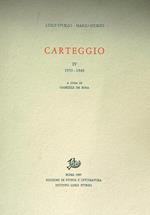 Carteggio. 5vv