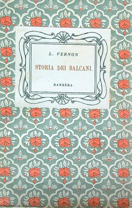 Storia dei balcani - L. Vernon - copertina