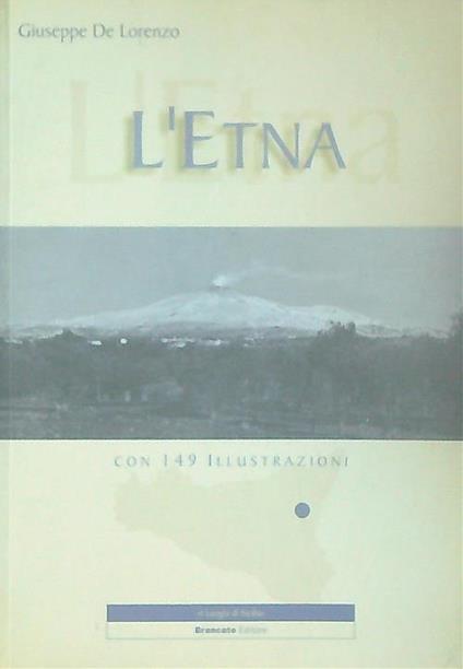 L' Etna - Giuseppe De Lorenzo - copertina