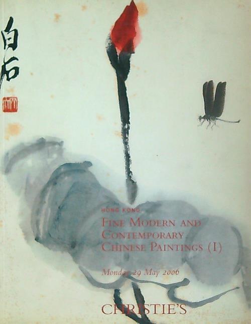 Christiès Hong Kong. Fine modern and contemporary Chinese P. I 29 may 2006 - copertina