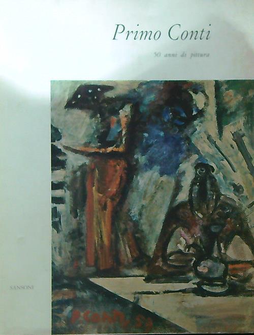 Primo Conti. 50 anni di pittura - copertina