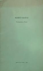 Mario Mafai. Testimonianze e poesia
