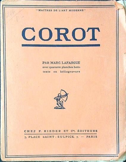Corot - Marc Lafargue - copertina