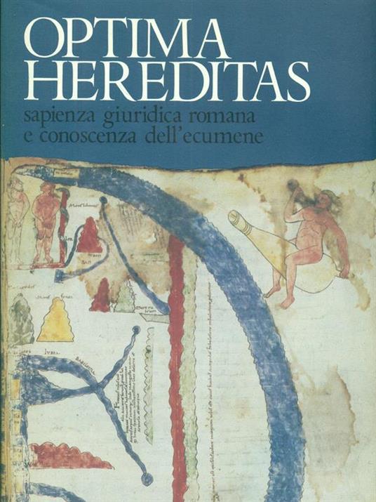 Optima Hereditas. Sapienza Giuridica Romana - copertina