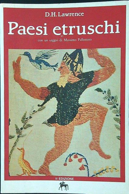 Paesi etruschi - D. H. Lawrence - copertina