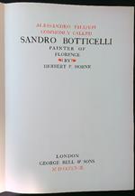 Sandro Botticelli painter of Florence vol. 1