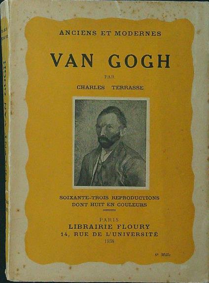 Van Gogh peintre - Charles Terrasse - copertina