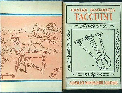 Taccuini - Cesare Pascarella - copertina