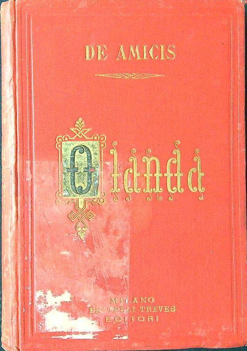 Olanda - Edmondo De Amicis - copertina