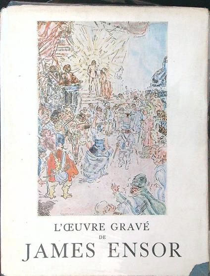 L' oeuvre gravé de James Ensor - Albert Croquez - copertina