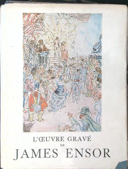 L' oeuvre gravé de James Ensor - Albert Croquez - copertina