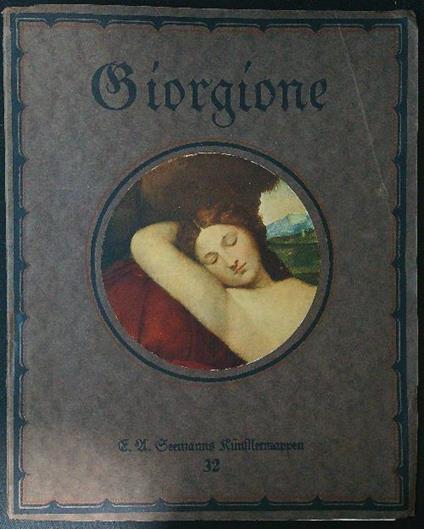 Giorgione - copertina