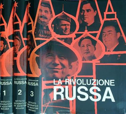 La rivoluzione russa. 3vv - Enzo Biagi - copertina