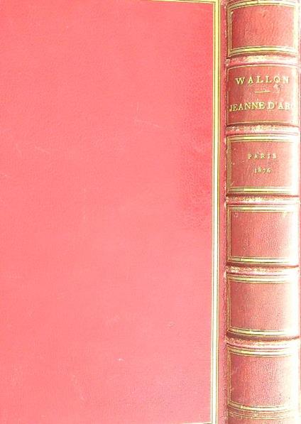 Jeanne d'Arc  - Henri Wallon - copertina