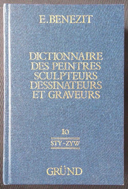 Dictionnaire des peintres sculpteurs dessinateurs et graveurs 10 voll. - E. Benezit - copertina