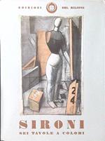 Sironi. Sei tavole a colori