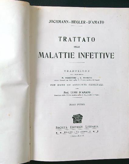 Malattie infettive 2 voll. - Jochmann - copertina
