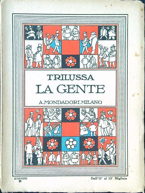 La gente - Trilussa - copertina