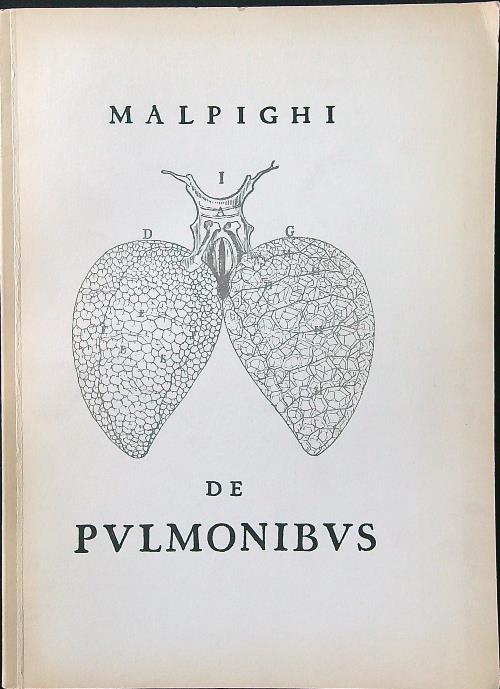 De pulmonibus - Marcello Malpighi - copertina