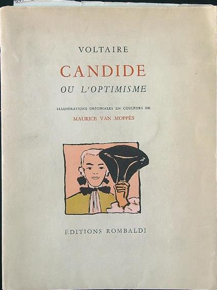 Candide ou l'optimisme - Voltaire - copertina